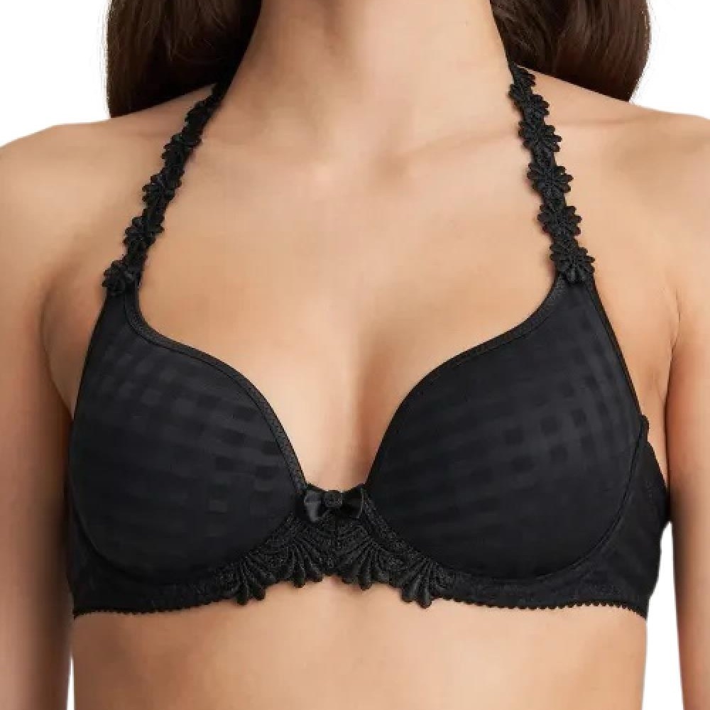 Marie Jo Avero Padded Heart Shaped Bra, Black 36E